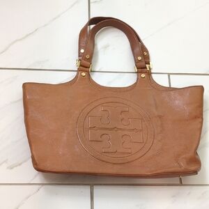 Tory Burch Brown Leather Tote
